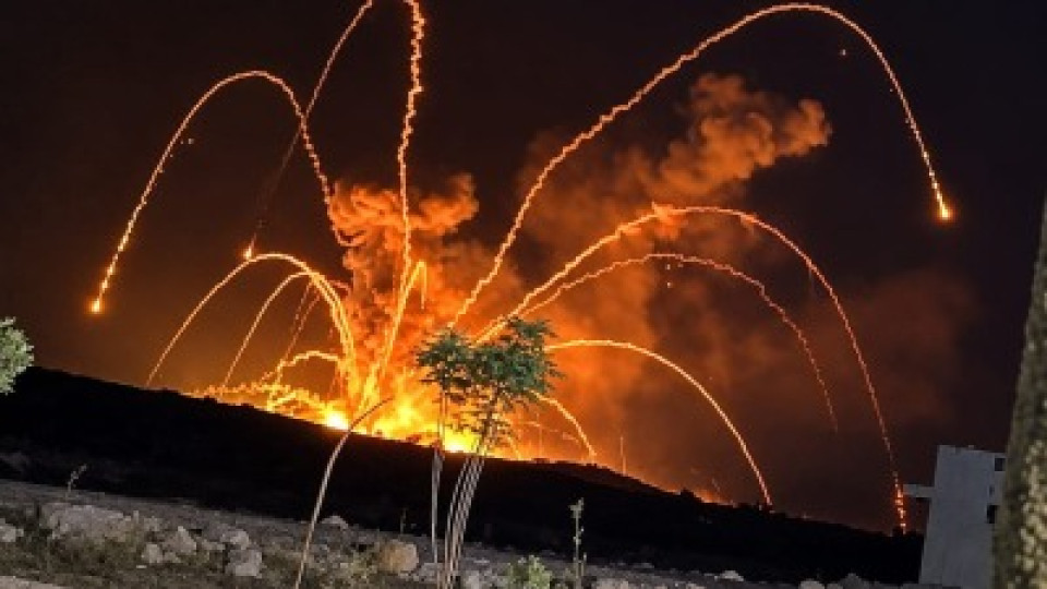انفجار مستودع ذخيرة في مدينة السفيرة بحلب