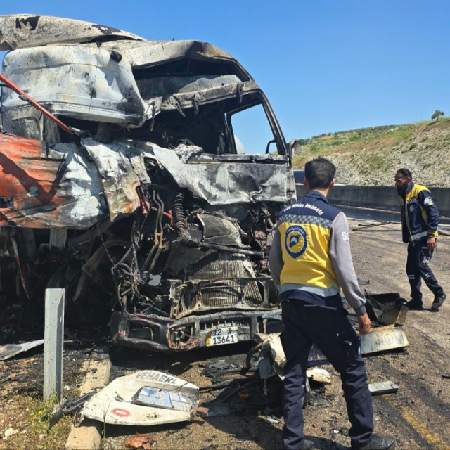 إحصائية للحوادث والحرائق في سوريا